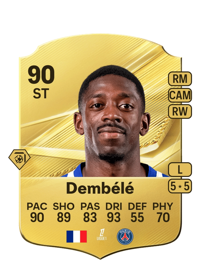 Ousmane Dembélé, Paris, FC 27 card